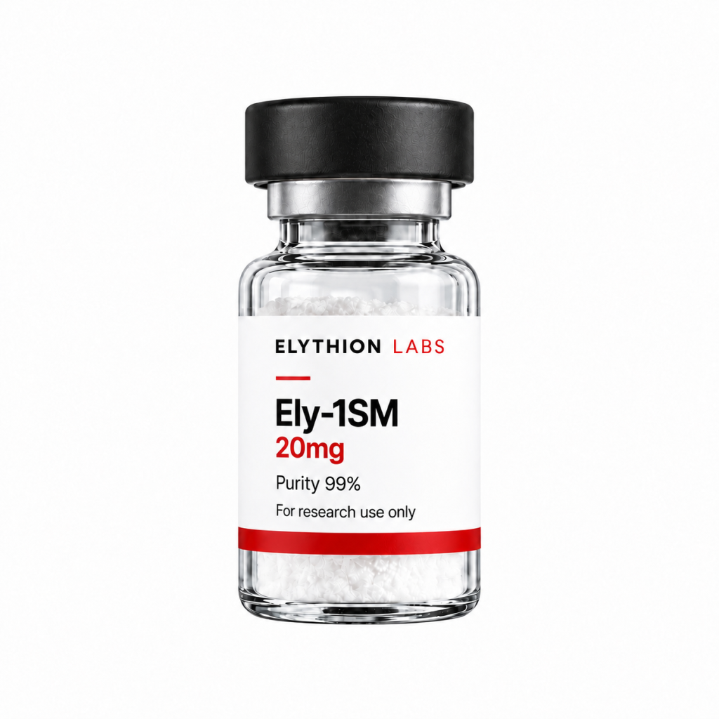 ELYTHION LABS approved product vial image; compound and strength metadata pending verification