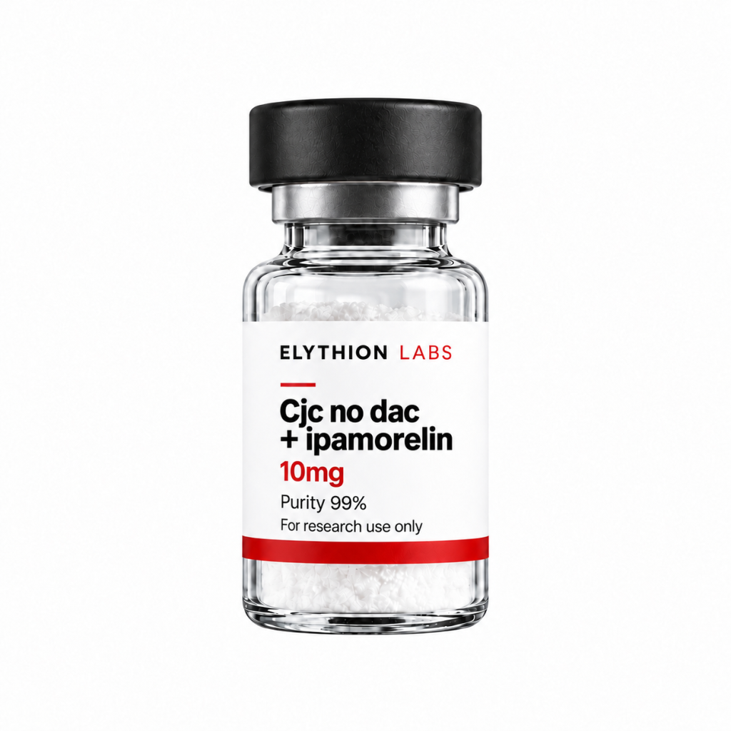 ELYTHION LABS approved research vial image; compound and strength pending verification