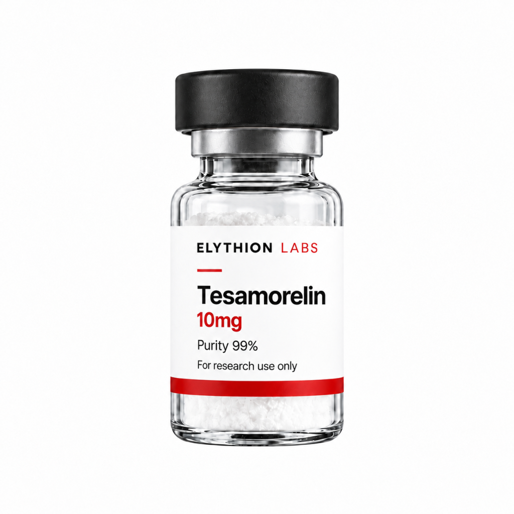 ELYTHION LABS approved research vial image; compound and strength pending verification