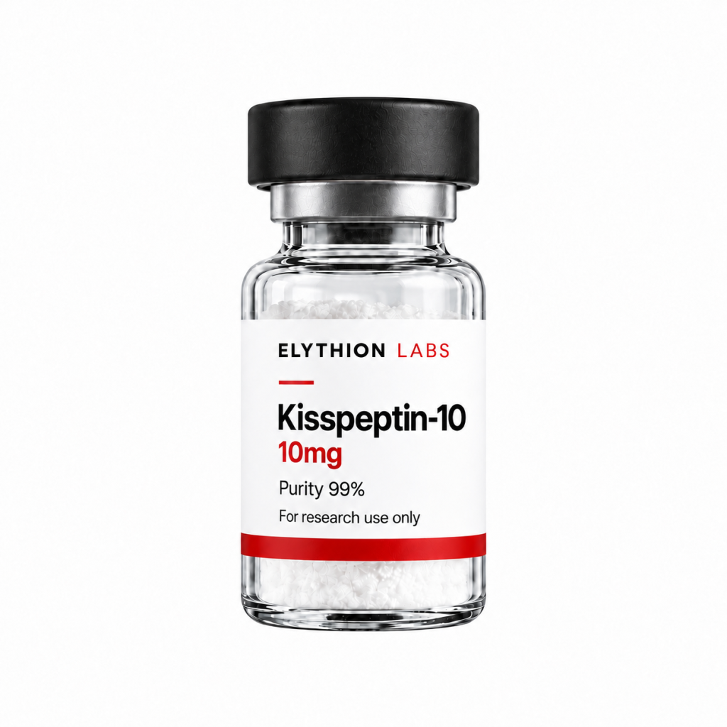 ELYTHION LABS approved research vial image; compound and strength pending verification