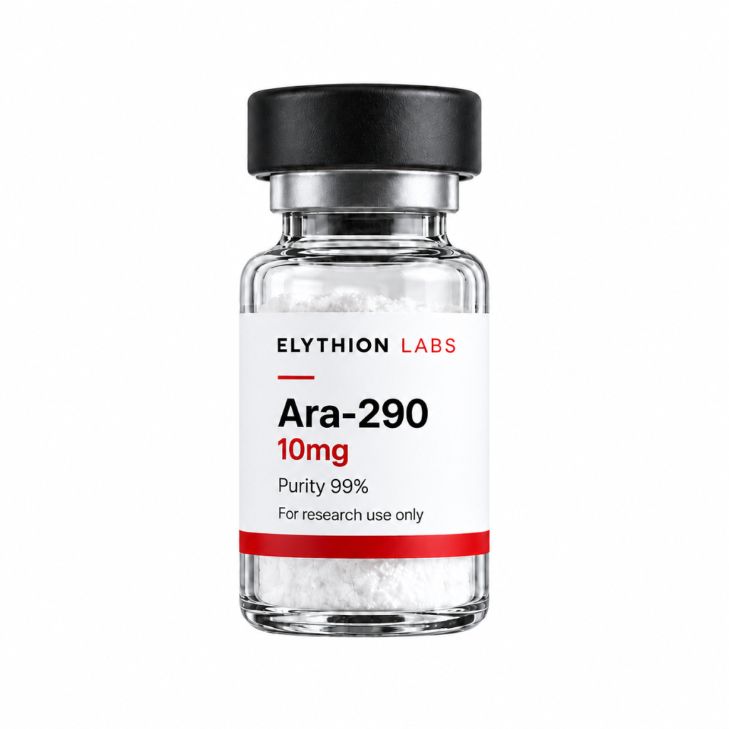 ELYTHION LABS approved research vial image; compound and strength pending verification